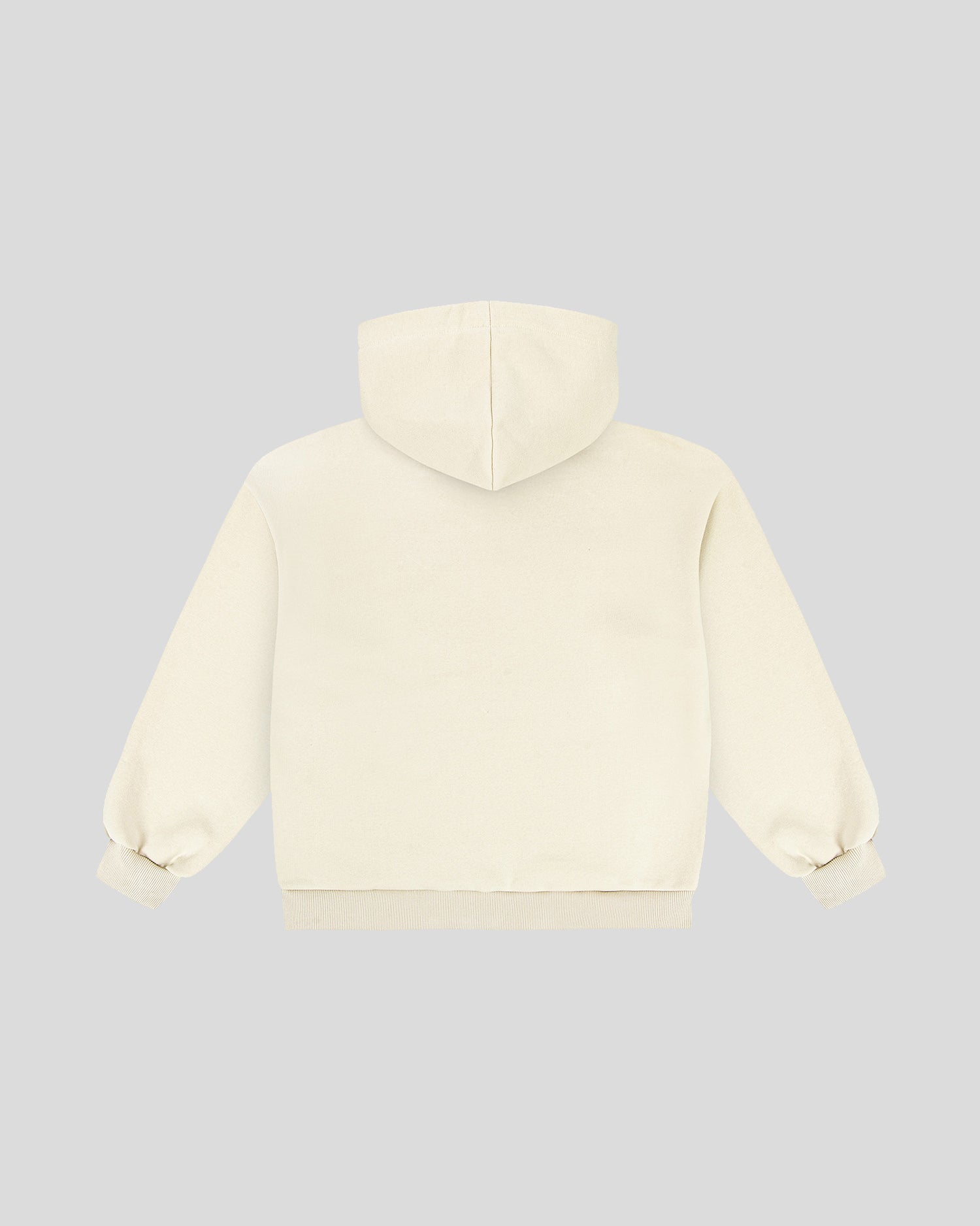 Beige frotte hoodie