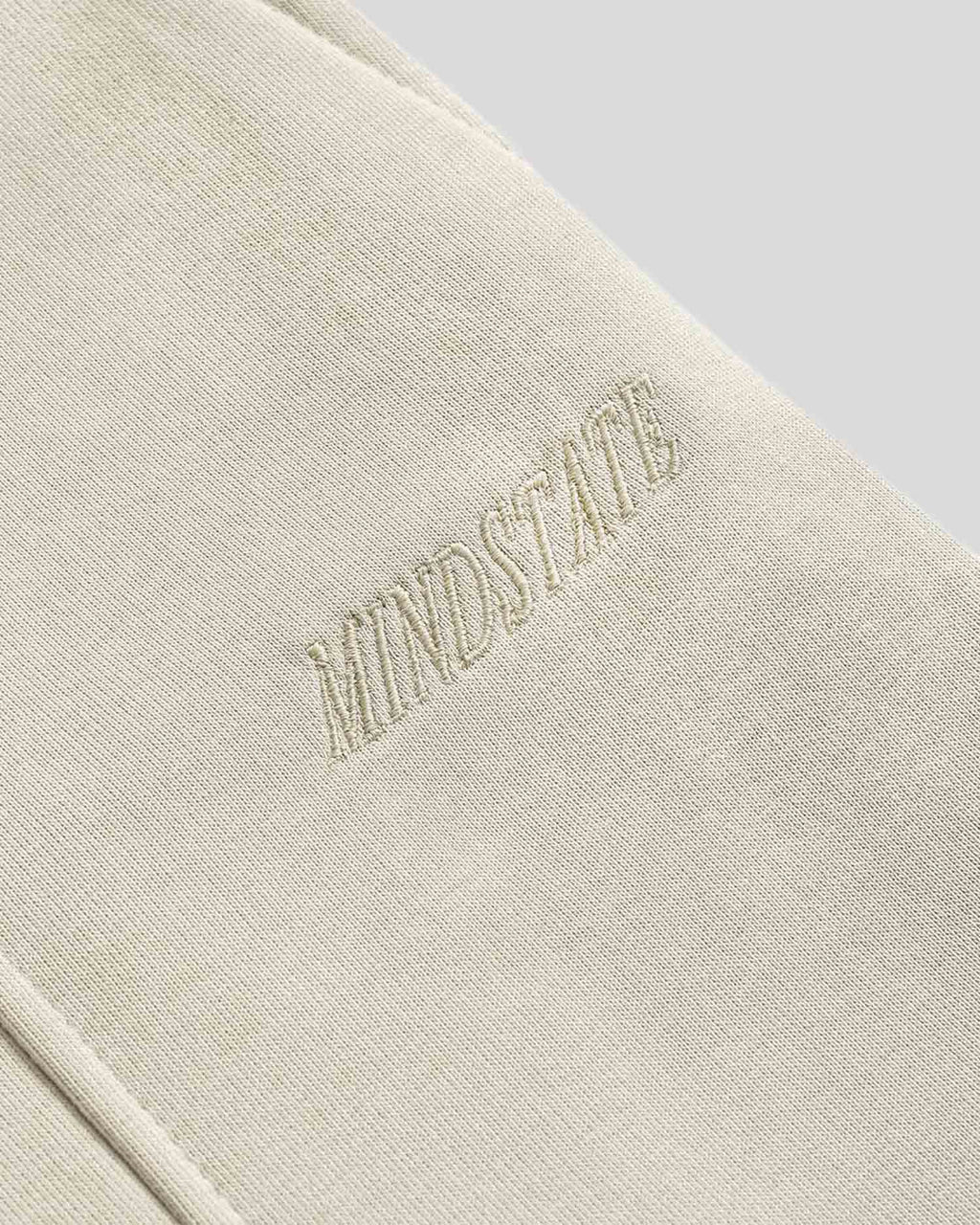 Wide-fit sweatpants (beige)