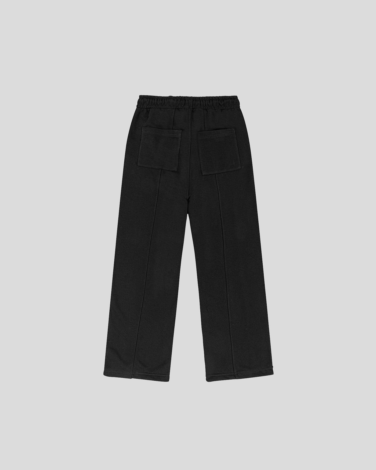 Wide-fit sweatpants (black)