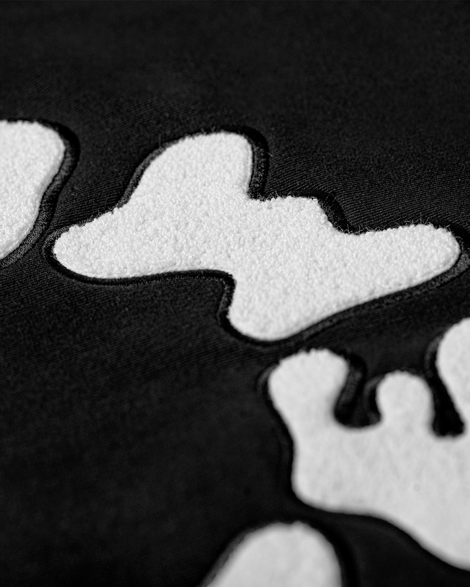 Frotte circle logo hoodie