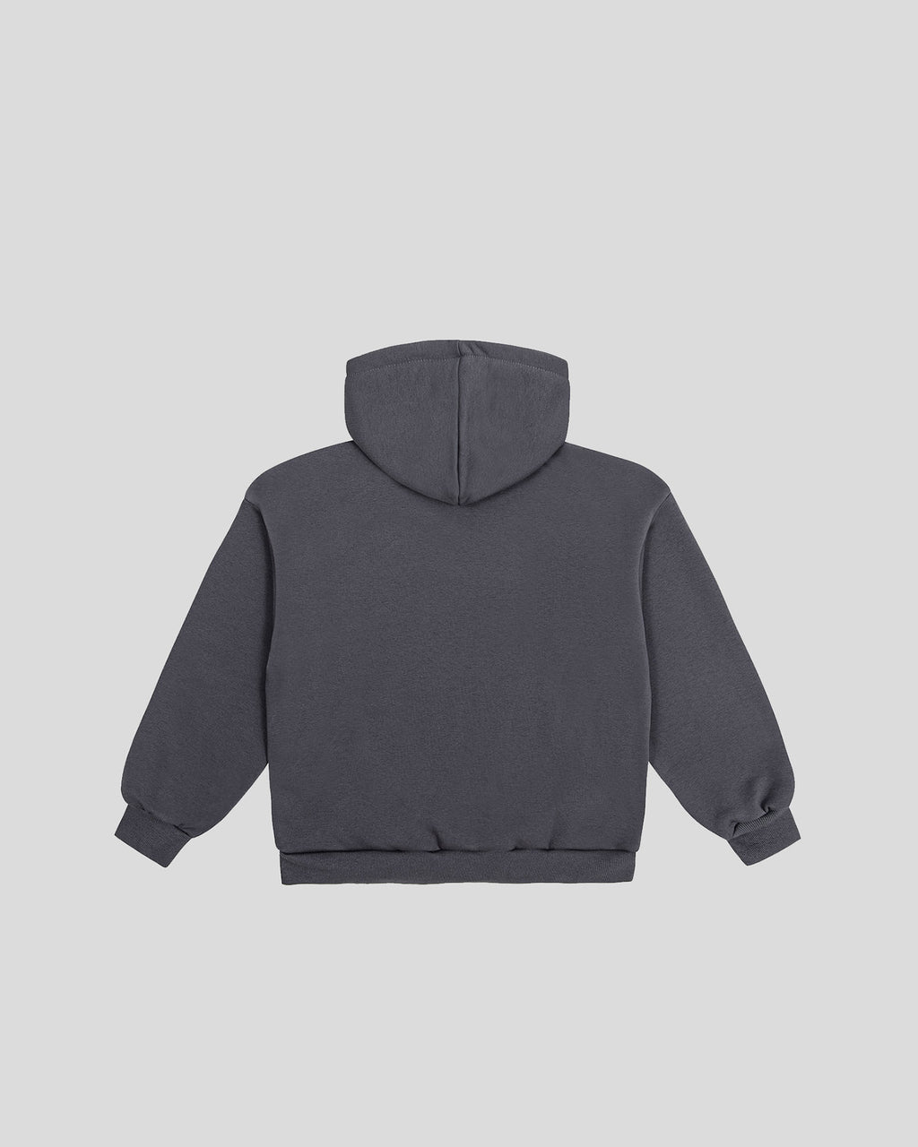 Graphite frotte hoodie