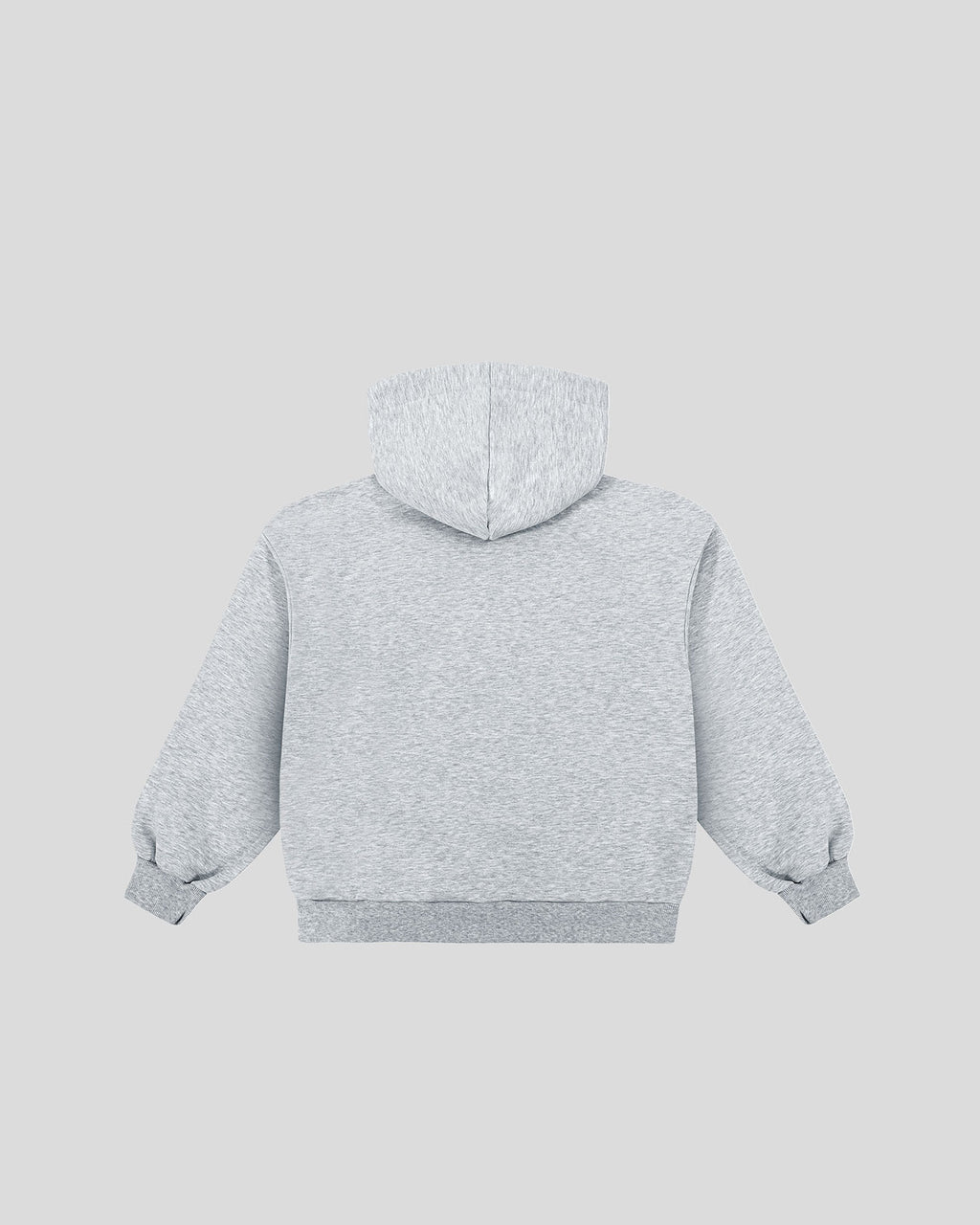 Gray frotte hoodie