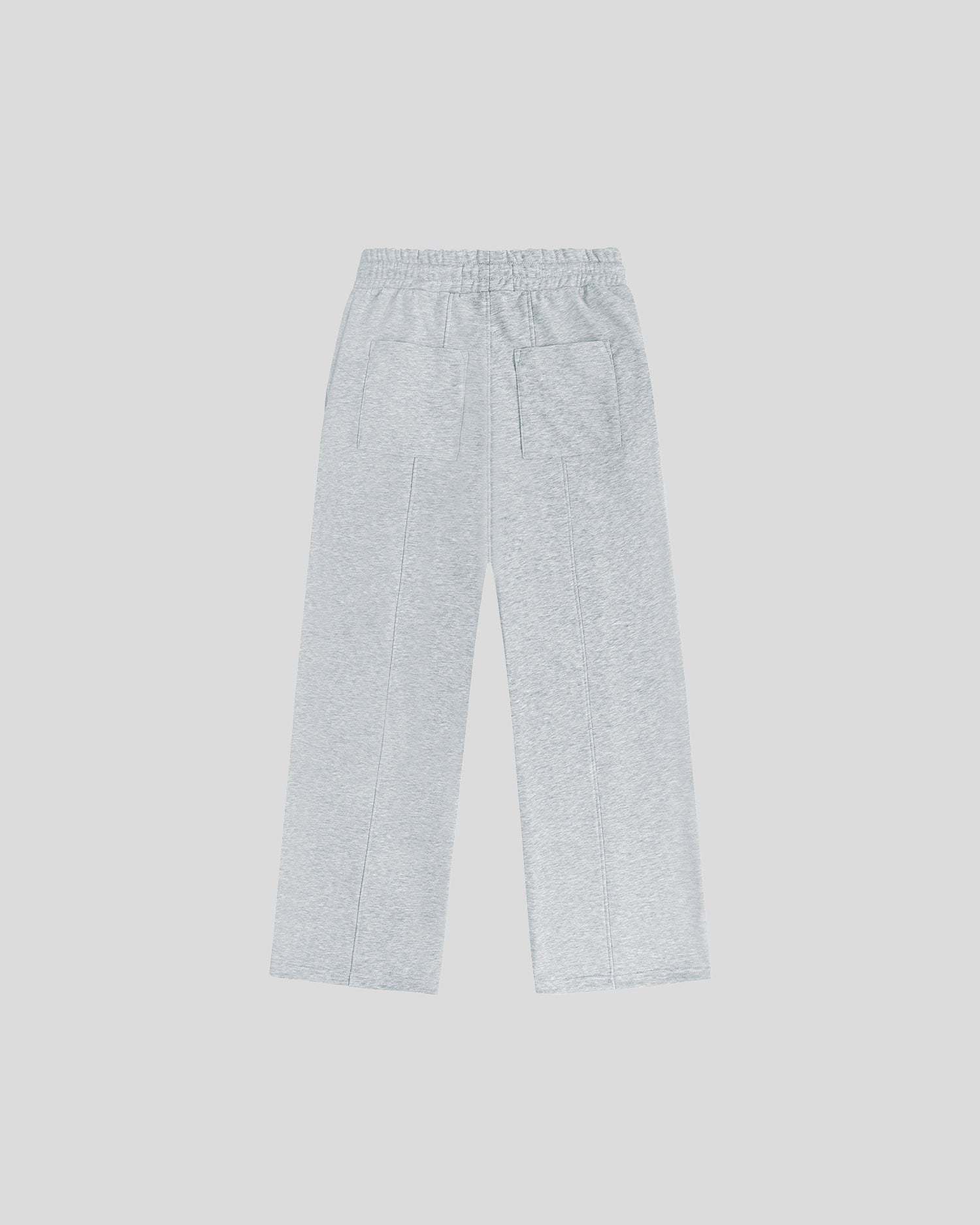 Wide-fit sweatpants (gray)