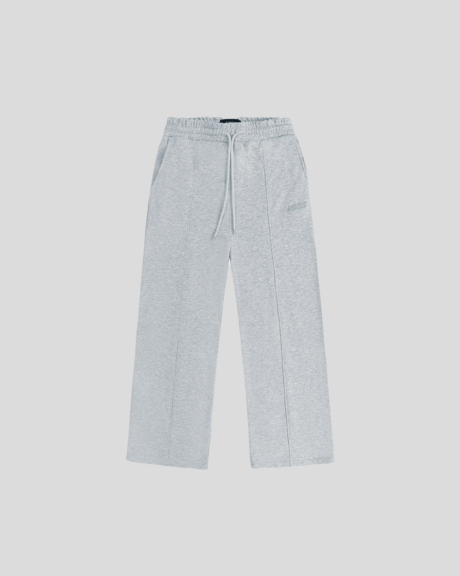 Wide-fit sweatpants (gray)