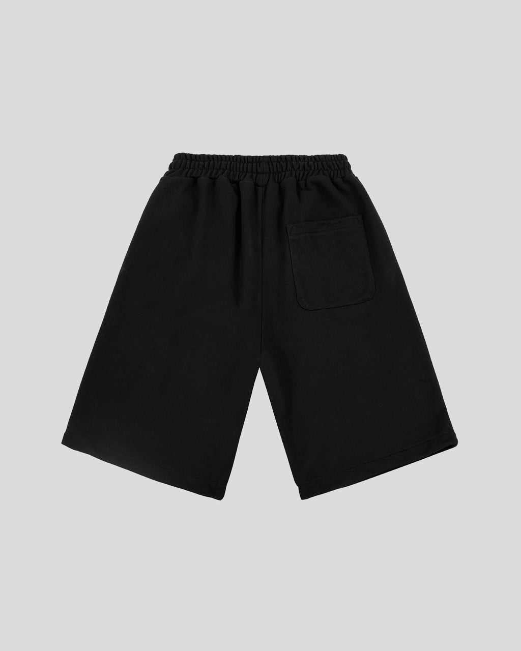 Wide-fit shorts (black)
