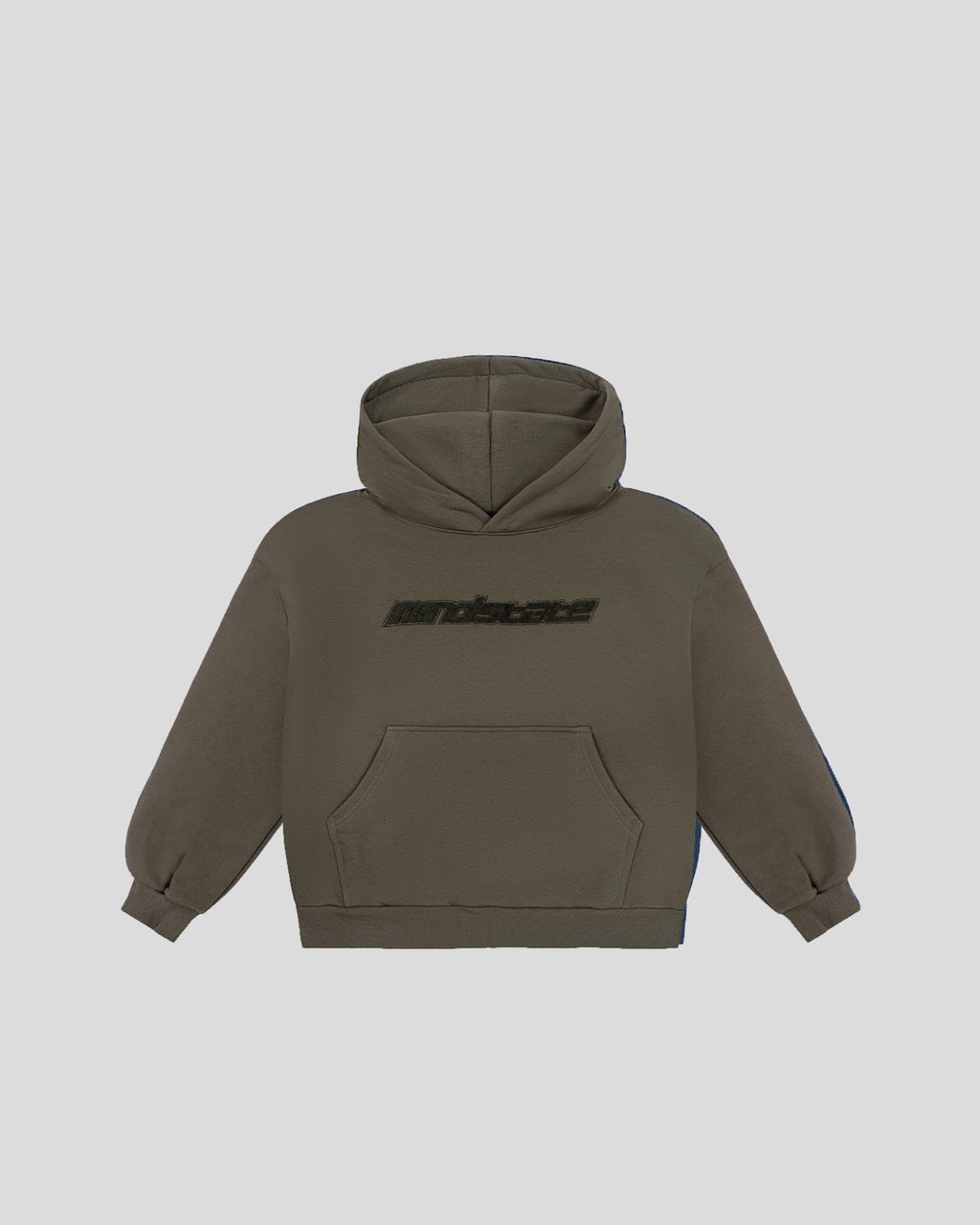 Olive frotte hoodie