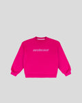 Pink frotte crewneck